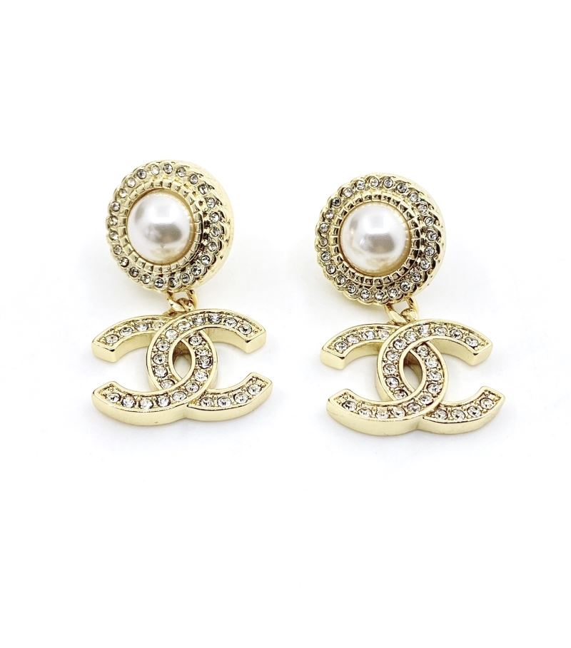Ch*el earrings